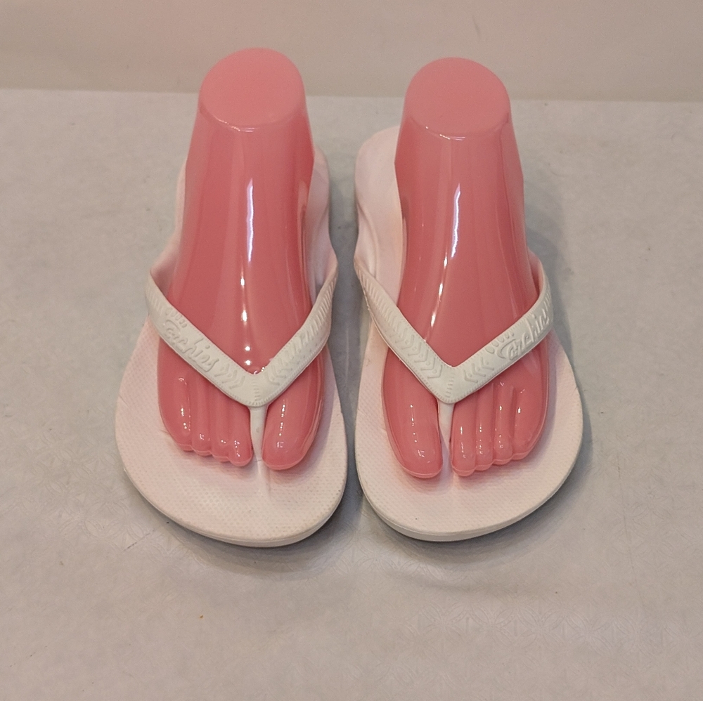 White Flip Flop Sandals for Women